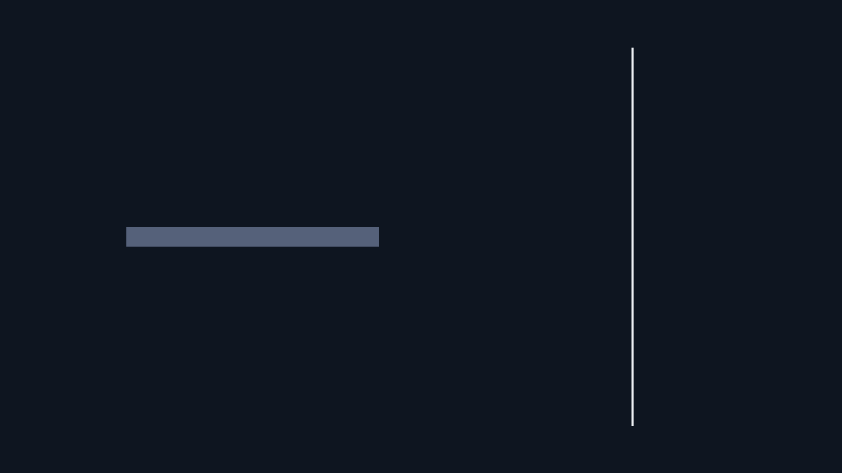 Space unused, space overrun, and space used to the last clause