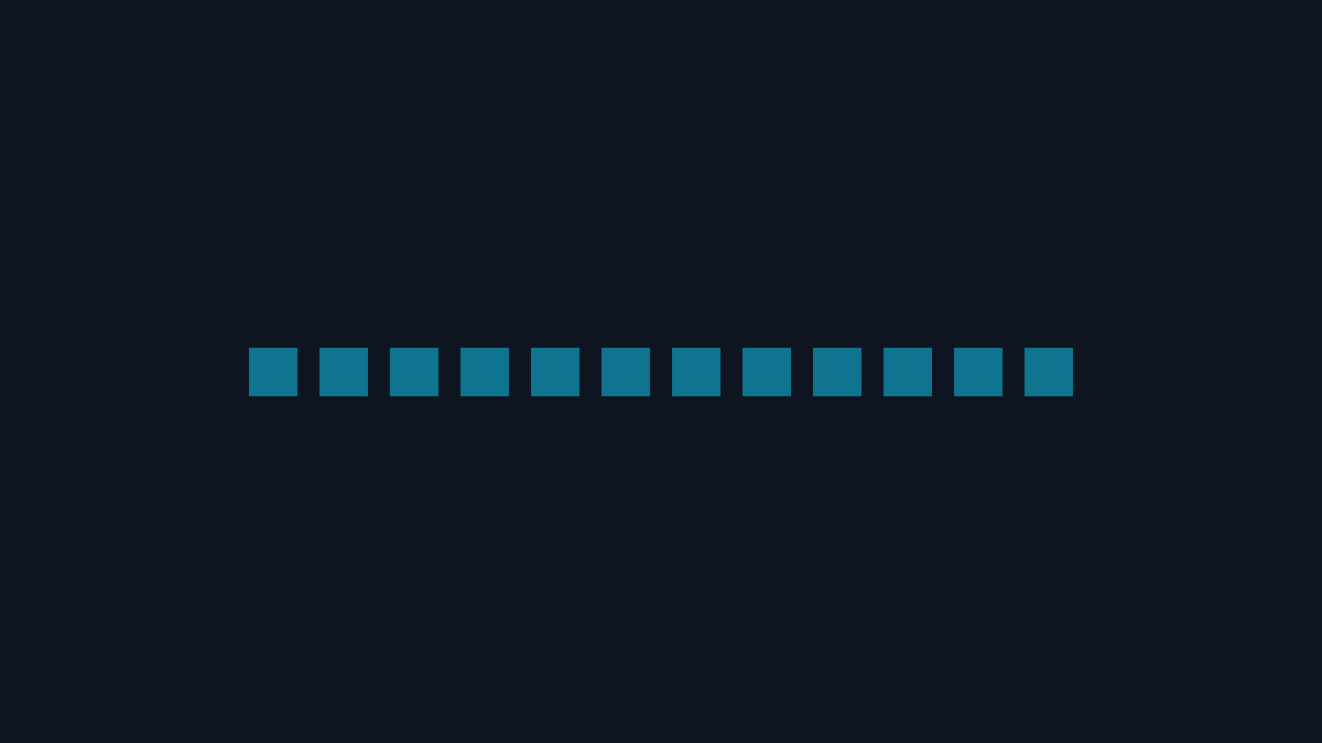 Twelve things, a feed that reports seven, and the thirteenth that gets created