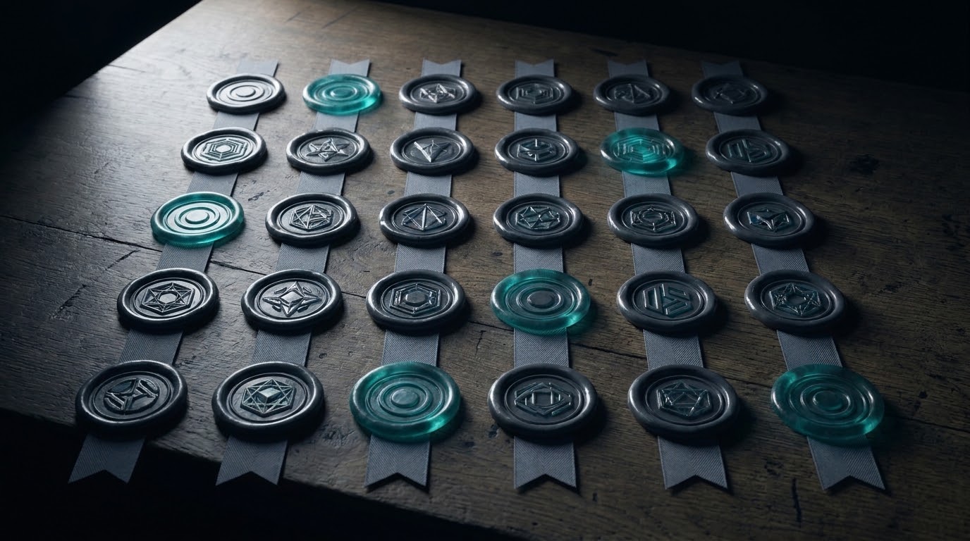 The whole run laid out, because the repetition is only visible across it