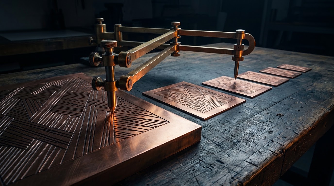 One master, every required size taken from it rather than exported separately